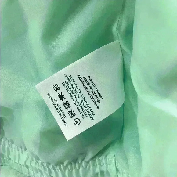 S NIKE Women Sportswear Icon Clash Mint Green Full Zip coat C1 Small - Picture 7 of 12